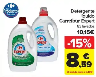 Carrefour Detergente líquido Carrefour Expert oferta