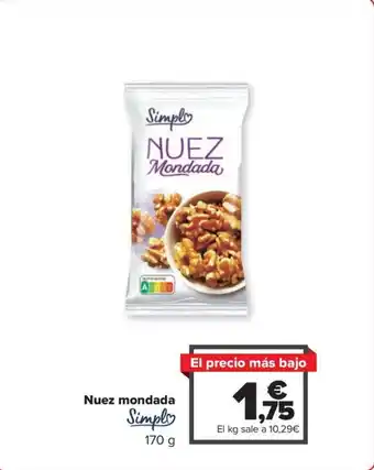 Carrefour Nuez mondada oferta