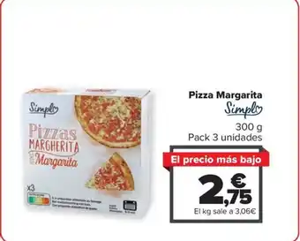 Carrefour Pizza Margarita oferta