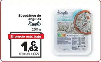Carrefour Sucedáneo de angulas oferta