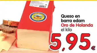 Alimerka Oro de Holanda Queso en barra edam oferta