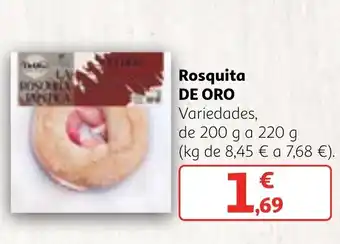 Alcampo Rosquita DE ORO oferta