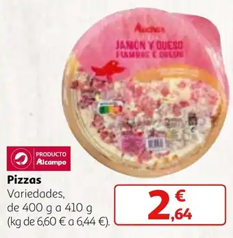 Alcampo Pizzas oferta