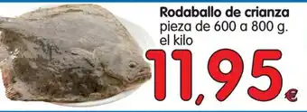 Alimerka Rodaballo de crianza pieza de 600 o 800g oferta
