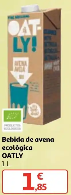 Alcampo Bebida de avena ecológica OATLY oferta