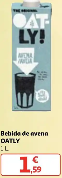 Alcampo Bebida de avena OATLY 1 L. oferta