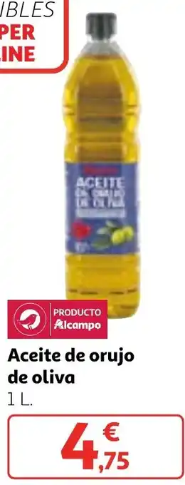 Alcampo Aceite de orujo de oliva 1 L. oferta