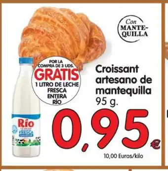 Alimerka Croissant artesano de mantequilla 95 g oferta