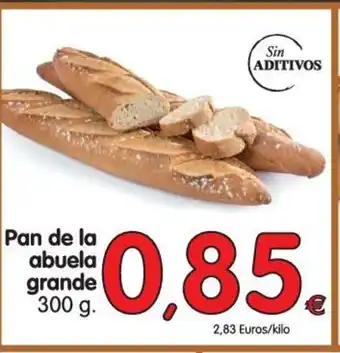 Alimerka Pan dela abuela grande 300g oferta