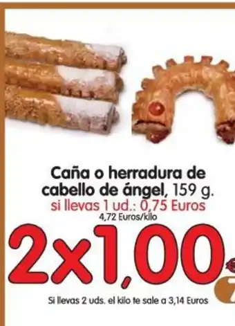 Alimerka Caña o herradura de cabello de ángel 159 g oferta
