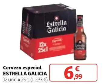 Alcampo Cerveza especial ESTRELLA GALICIA oferta