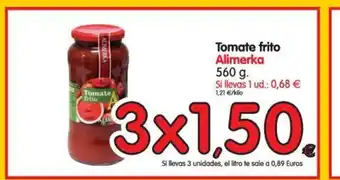 Alimerka Alimerka Tomate frito 560g oferta