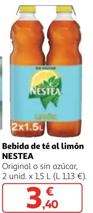 Alcampo Bebida de té al limón NESTEA oferta
