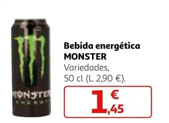 Alcampo Bebida energética MONSTER oferta