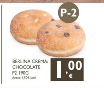Cash Ecofamilia Berlina Crema / Chocolate P2 190g oferta