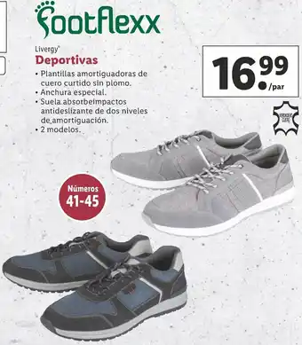 Lidl Livergy Deportivas Numeros 41-45 oferta