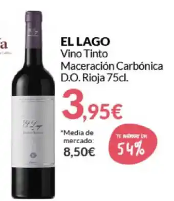 PrimaPrix El Lago Vino Tinto Maceración Carbónica D.O. Rioja 75 cl oferta