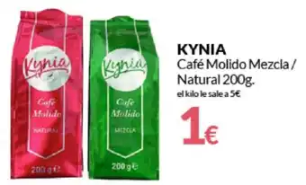 PrimaPrix Kynia Cafe Molido Mezcla / Natural 200g oferta