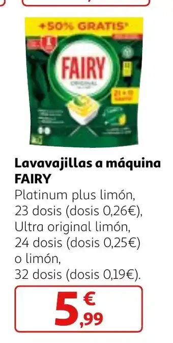 Alcampo Lavavajillas a mano maxi poder FAIRY oferta