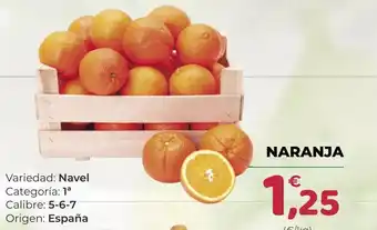 SPAR Gran Canaria NARANJA oferta