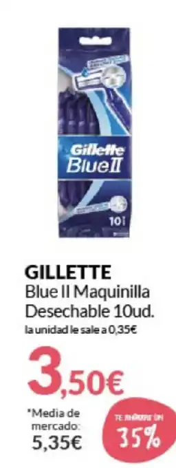 PrimaPrix Gillette Blue II Maquinilla Desechable 10ud oferta