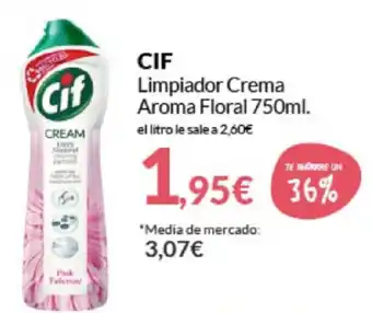 PrimaPrix CIF Limpiador crema Aroma Floral 750ml oferta