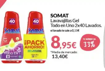 PrimaPrix Somat Lavavajillas Gel Todo en Uno oferta