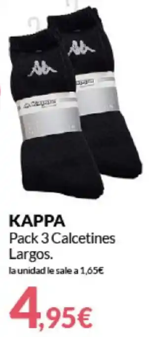PrimaPrix Kappa Pack 3 Calcetines Largos oferta