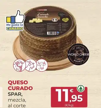 SPAR Gran Canaria QUESO CURADO oferta