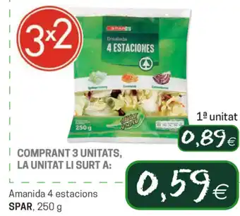 SPAR Spar Amanida 4 estacions 250g oferta