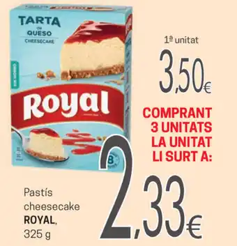 SPAR Royal Pastis cheesecake 325g oferta