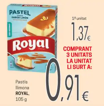 SPAR Royal Pastis llimona 105g oferta