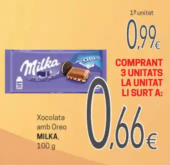 SPAR Milka Xocolata amb Oreo 100g oferta