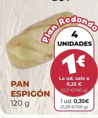 SPAR Gran Canaria PAN ESPIGÓN oferta