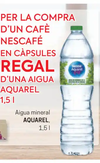 SPAR Aquarel Aigua mineral 1,5l oferta
