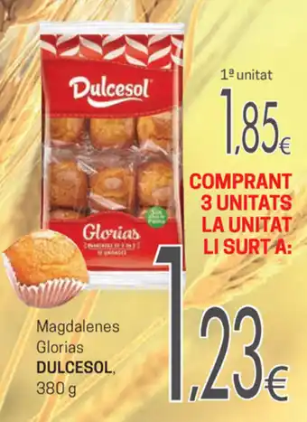 SPAR Dulcesol Magdalenes Glorias 380g oferta