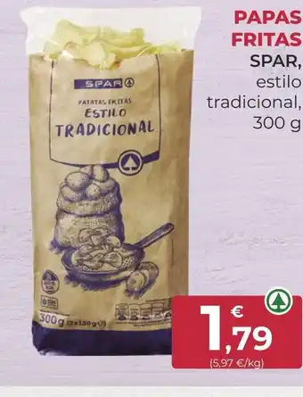 SPAR Gran Canaria PAPAS FRITAS oferta