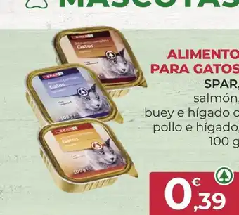 SPAR Gran Canaria ALIMENTO PARA GATOS oferta