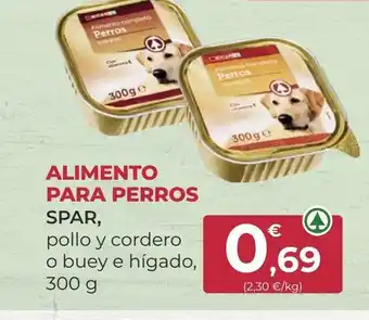 SPAR Gran Canaria ALIMENTO PARA PERROS oferta