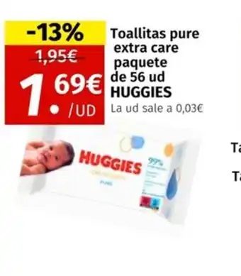 Maskom Supermercados Toallitas pure extra care oferta