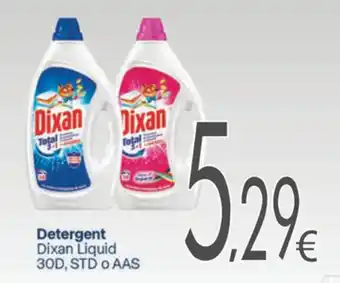 SPAR Detergent Dixan liquid oferta