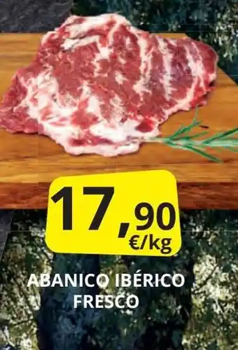 Supermercados MAS ABANICO IBÉRICO FRESCO oferta