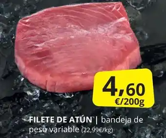 Supermercados MAS FILETE DE ATÚN oferta