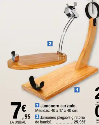 E.Leclerc Jamonero curvado oferta