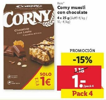 Lidl Muesli oferta