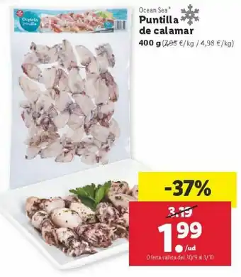 Lidl Calamares oferta
