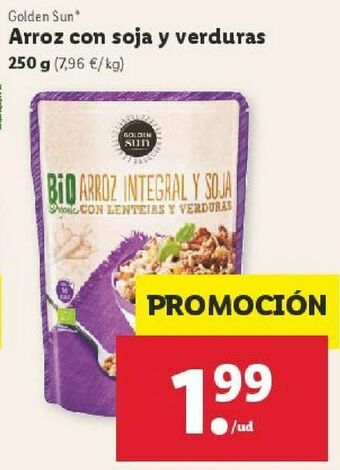 Lidl Arroz golden sun oferta