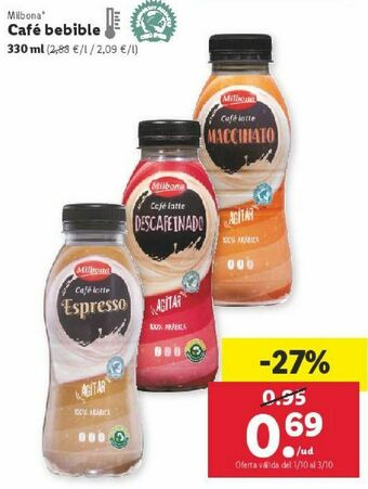 Lidl Café oferta