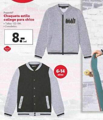 Lidl Chaqueta pepperts oferta