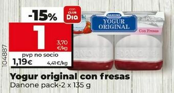 Maxi Dia Yogur danone oferta